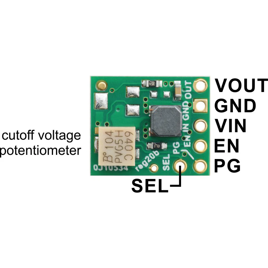 Step-Up/Step-Down Voltage Regulator w/ Adjustable Low-Voltage Cutoff - Image 9