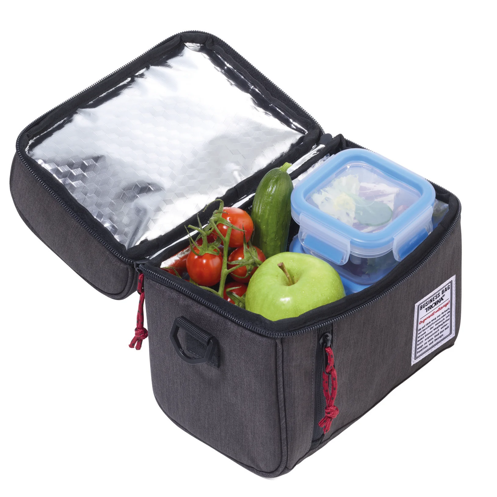 Troika Business Insulated Lunch Cooler with Utensils - Image 4