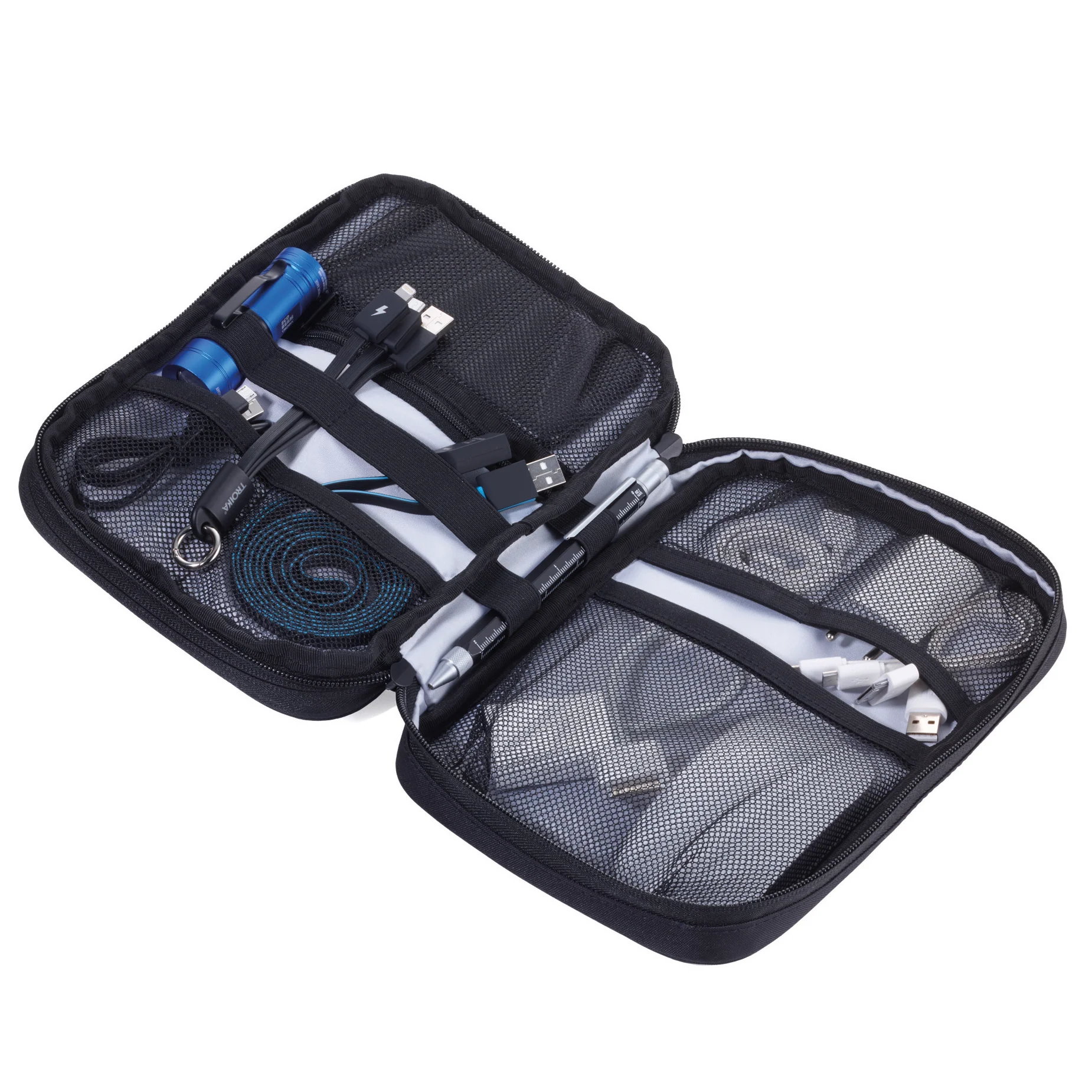 Troika Connected Soft Shell Tech Accessory Organizer - Image 2