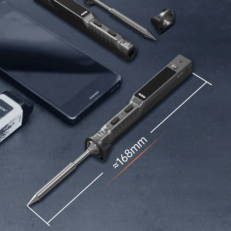 TS101 Smart Soldering Iron (USB-C or DC Power Input) - Image 2