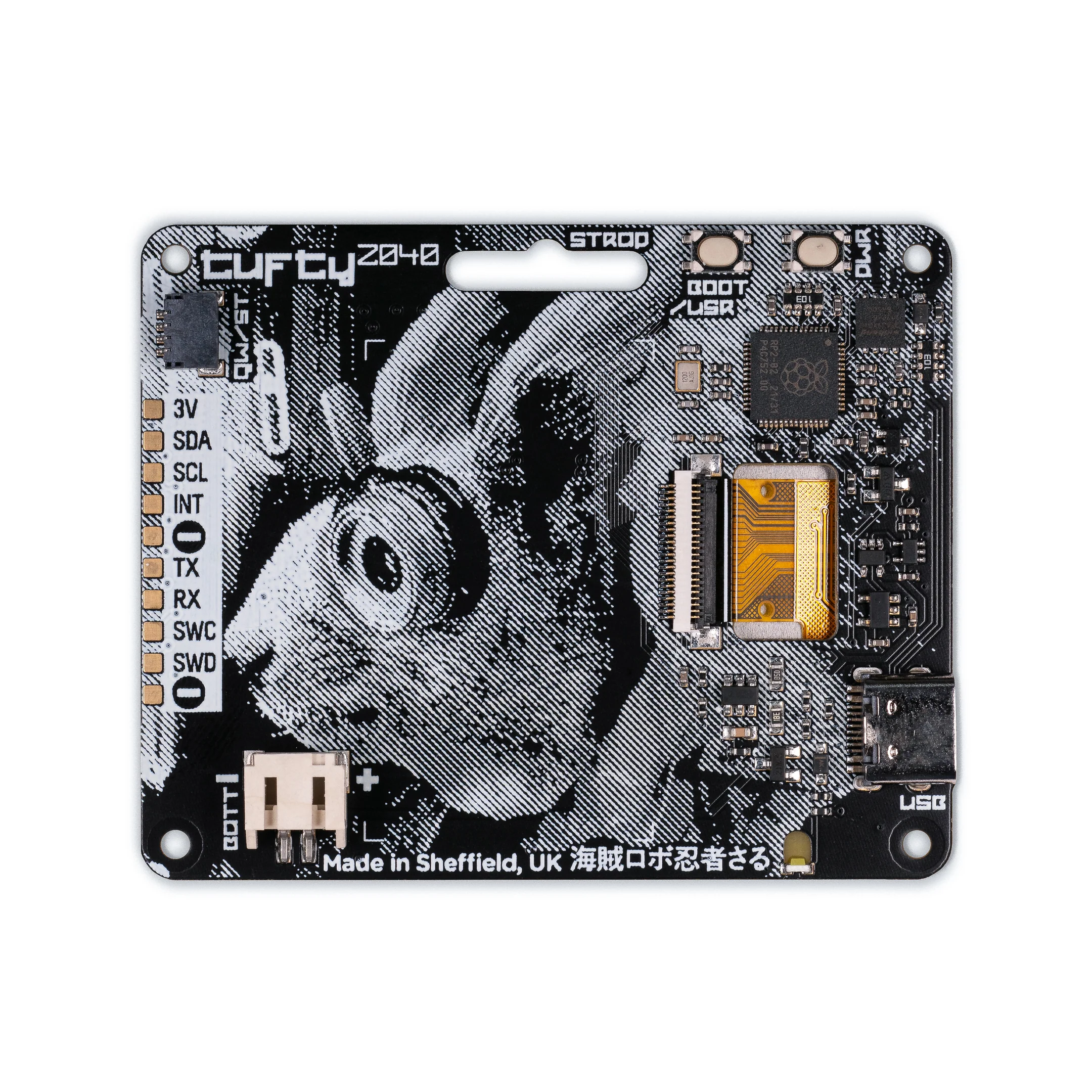 Tufty 2040 - LCD Badge/Display - Image 3