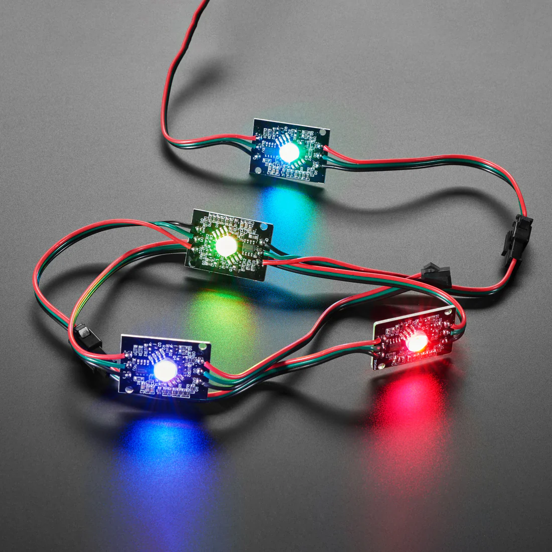 Ultra Bright 4 Watt Chainable RGBW NeoPixel LED - Warm White - ~3000K
