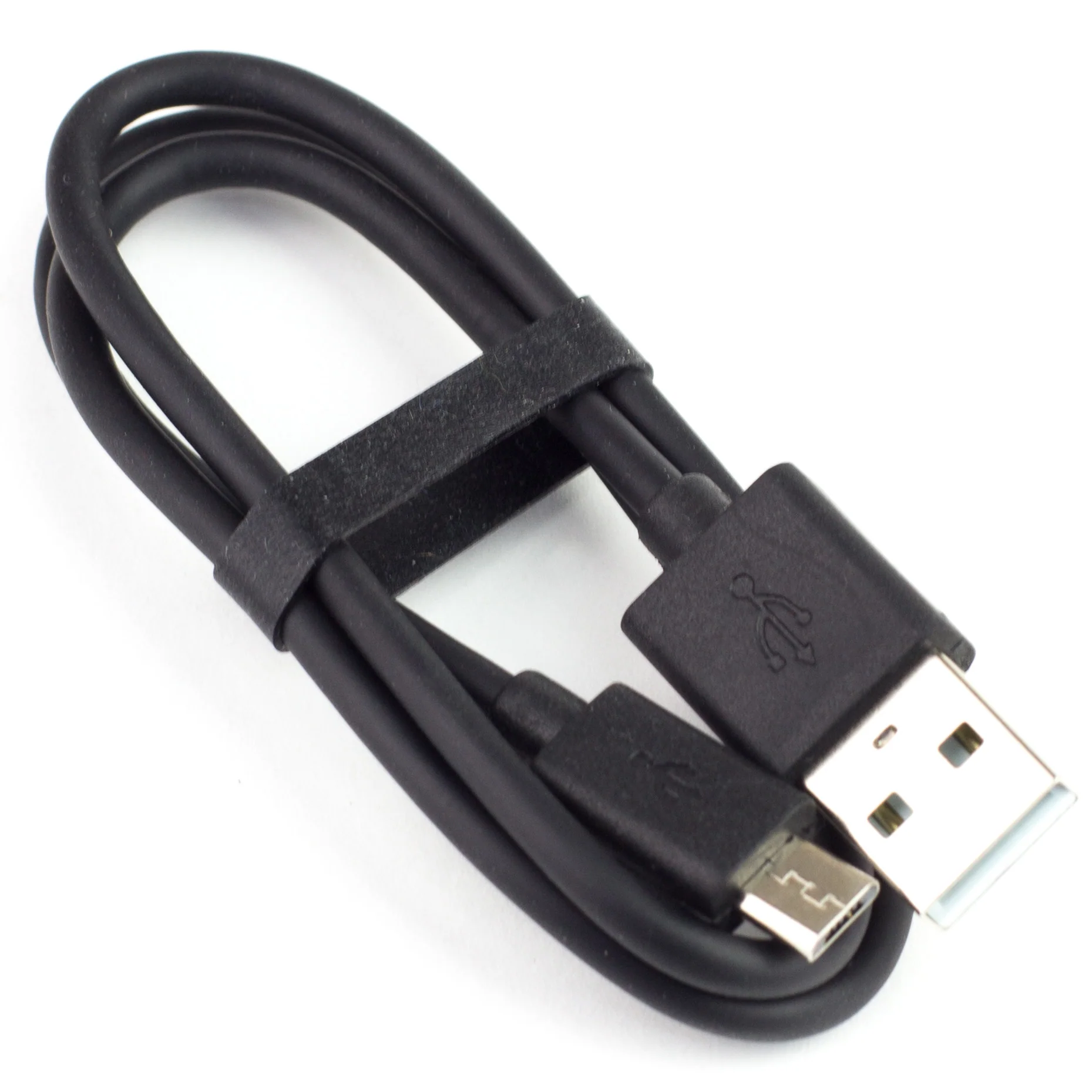 USB A to microB cable - Black - Image 4