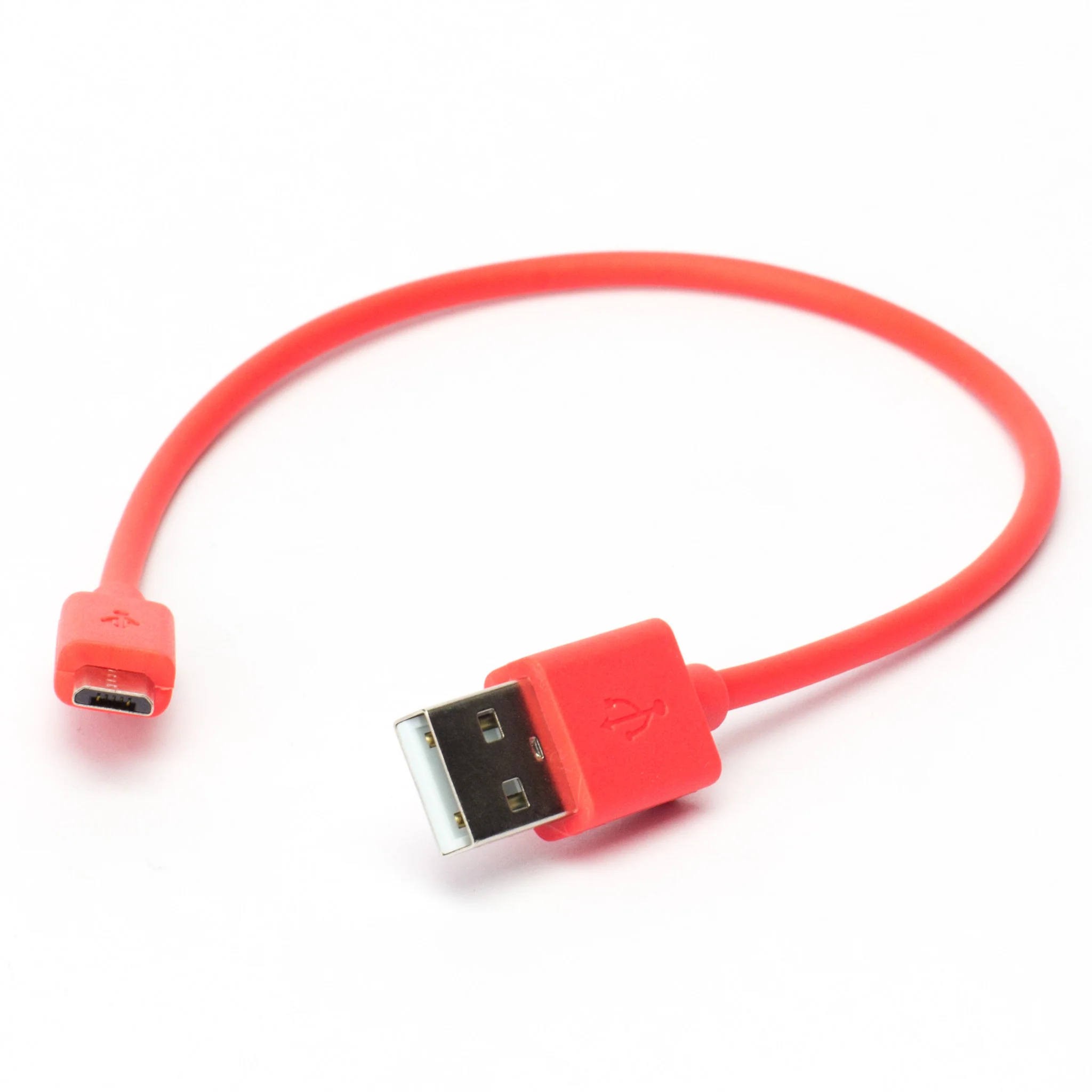 USB A to microB cable - Red - Image 6