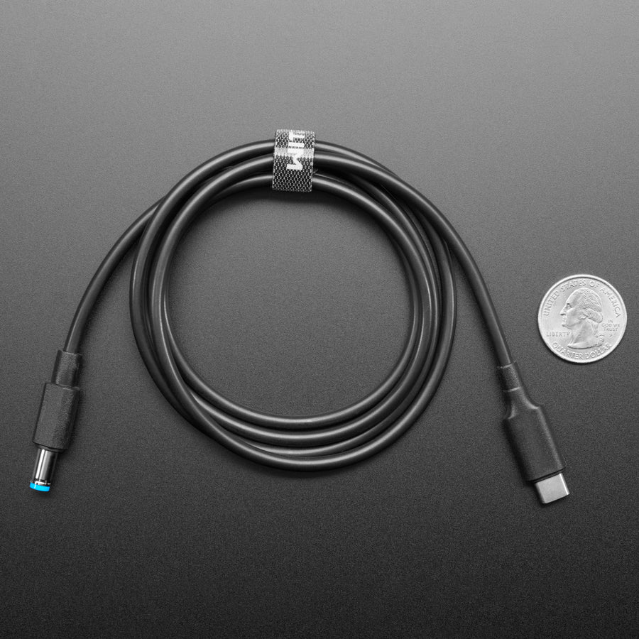 USB Type C 3.1 PD to 5.5mm Barrel Jack Cable - Image 4