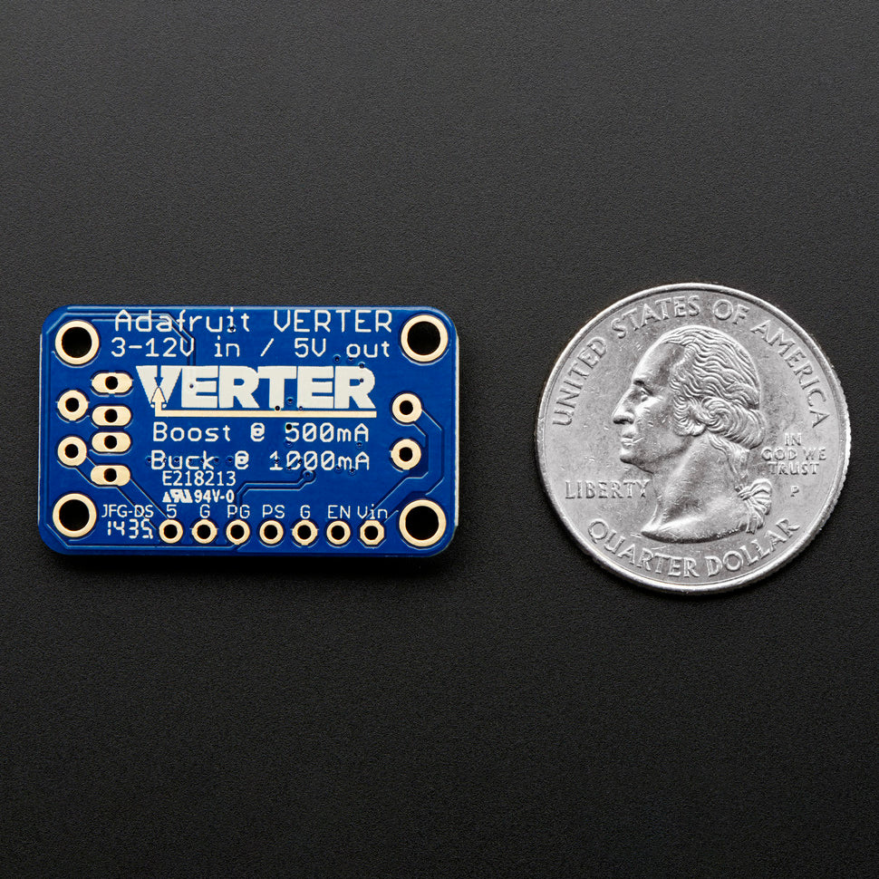 VERTER 5V USB Buck-Boost - 500mA from 3V-5V / 1000ma from 5V-12V - Image 3