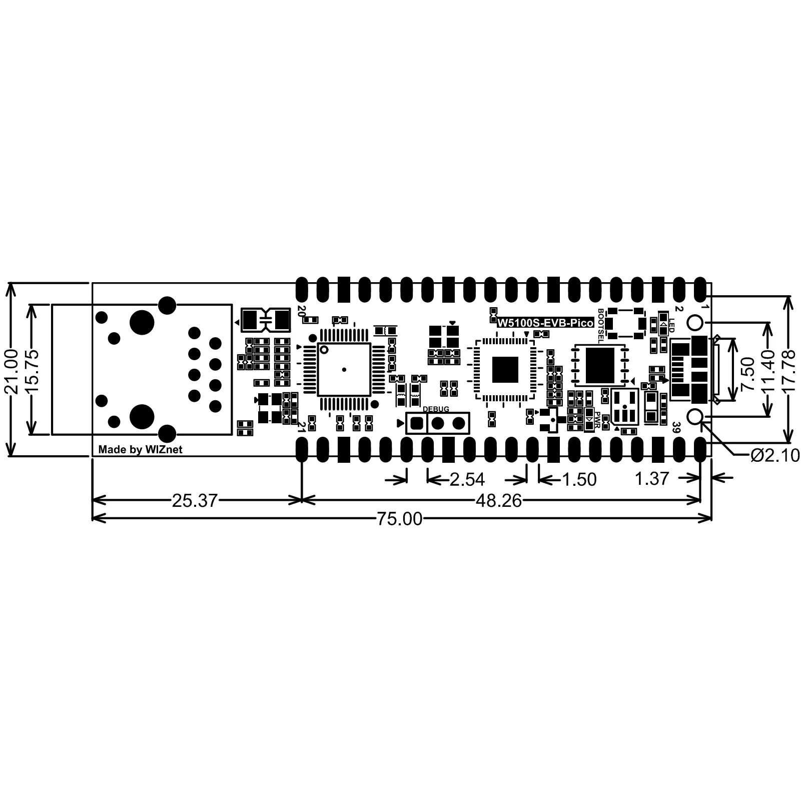 W5100S-EVB-Pico - Image 2