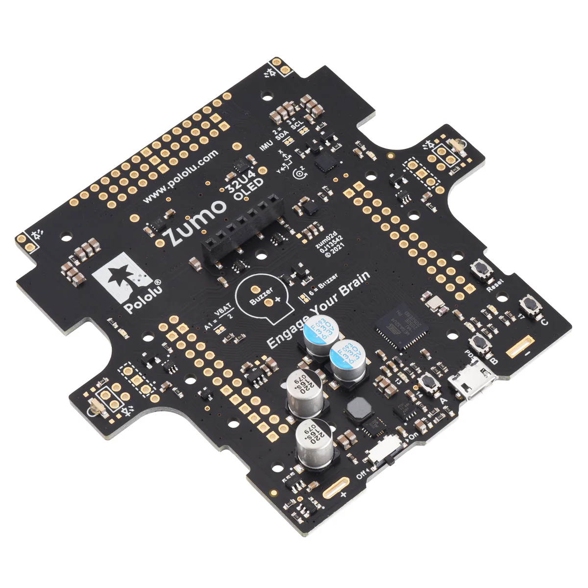 Zumo 32U4 OLED Main Board - Image 4